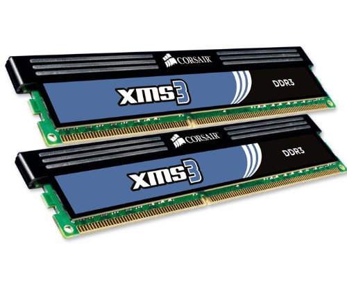 Corsair XMS3 4 GB (2 x 2 GB) DDR3-1333 CL9 Memory