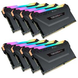 Corsair Vengeance RGB Pro 256 GB (8 x 32 GB) DDR4-3000 CL16 Memory