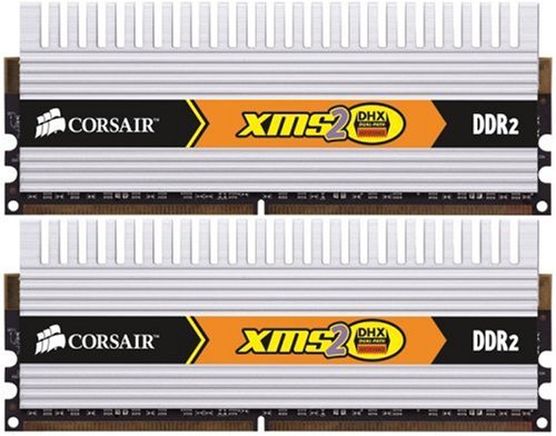 Corsair XMS2 DHX 4 GB (2 x 2 GB) DDR2-800 CL4 Memory