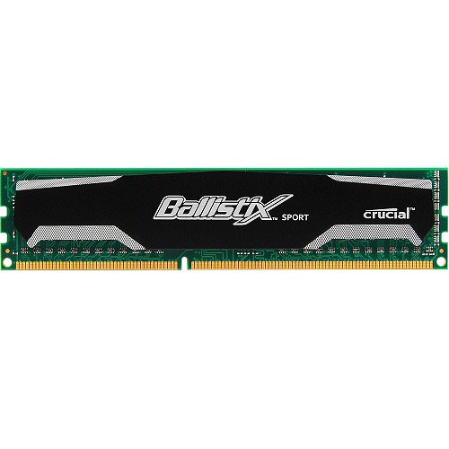 Crucial Ballistix Sport 2 GB (1 x 2 GB) DDR3-1600 CL9 Memory