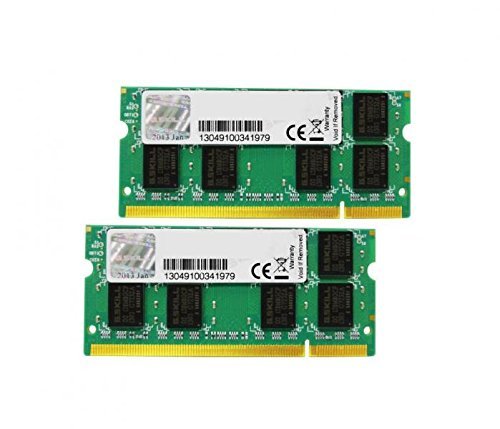 G.Skill F2-6400CL5D-4GBSQ 4 GB (2 x 2 GB) DDR2-800 SODIMM CL5 Memory