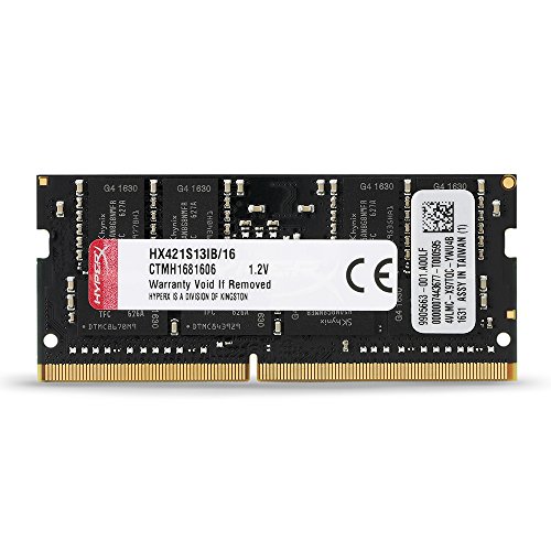 Kingston Impact 16 GB (1 x 16 GB) DDR4-2133 SODIMM CL13 Memory