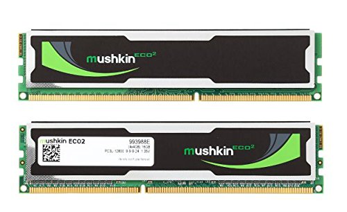 Mushkin ECO2 16 GB (4 x 4 GB) DDR3-1600 CL9 Memory