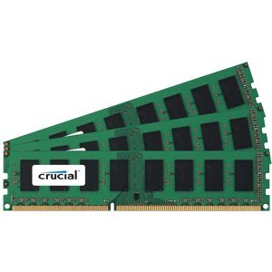 Crucial CT3KIT25664BD160B 6 GB (3 x 2 GB) DDR3-1600 CL11 Memory