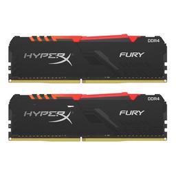 Kingston HyperX Fury RGB 16 GB (2 x 8 GB) DDR4-3000 CL15 Memory