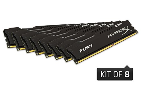 Kingston HyperX Fury 64 GB (8 x 8 GB) DDR4-2133 CL14 Memory
