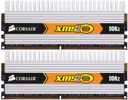 Corsair XMS2 2 GB (2 x 1 GB) DDR2-800 CL5 Memory