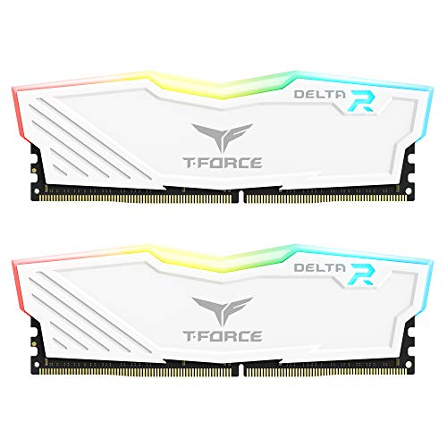 TEAMGROUP T-Force Delta RGB 64 GB (2 x 32 GB) DDR4-3200 CL16 Memory