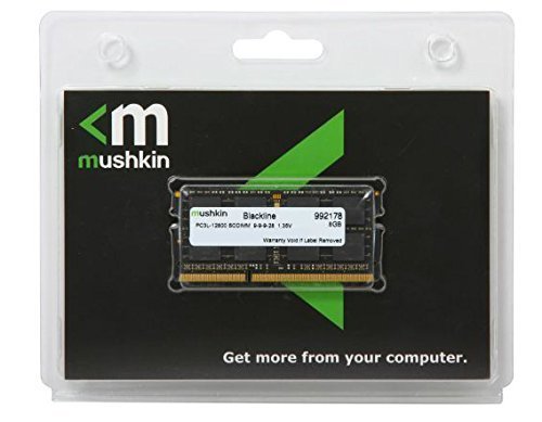 Mushkin Blackline 8 GB (1 x 8 GB) DDR3-1600 SODIMM CL9 Memory