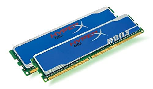 Kingston Blu 2 GB (2 x 1 GB) DDR3-1333 CL9 Memory