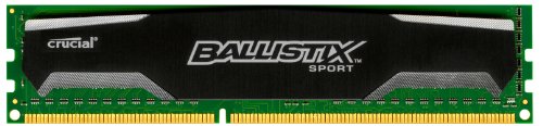 Crucial Ballistix Sport 4 GB (1 x 4 GB) DDR3-1600 CL10 Memory