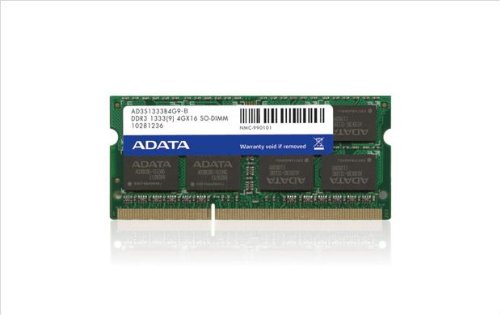 ADATA Supreme 4 GB (1 x 4 GB) DDR3-1333 SODIMM CL9 Memory