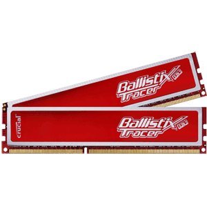 Crucial Ballistix Tracer 2 GB (2 x 1 GB) DDR3-1333 CL7 Memory