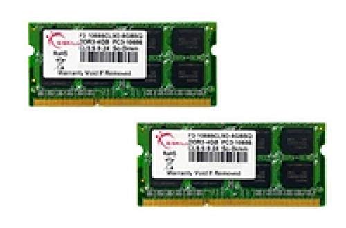 G.Skill F3-10666CL9D-8GBSQ 8 GB (2 x 4 GB) DDR3-1333 SODIMM CL9 Memory