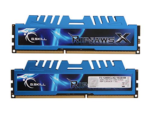G.Skill Ripjaws X 16 GB (4 x 4 GB) DDR3-1600 CL9 Memory