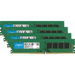Crucial CT4K16G4DFD8266 64 GB (4 x 16 GB) DDR4-2666 CL19 Memory
