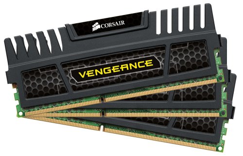 Corsair Vengeance 6 GB (3 x 2 GB) DDR3-2000 CL10 Memory
