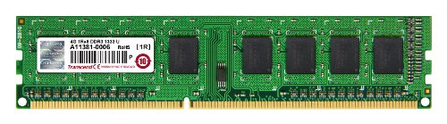 Transcend JM1333KLH-4G 4 GB (1 x 4 GB) DDR3-1333 CL9 Memory