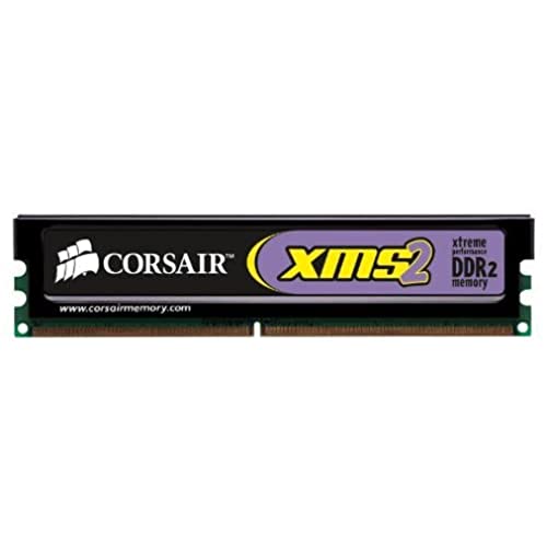 Corsair XMS2 2 GB (1 x 2 GB) DDR2-800 CL5 Memory