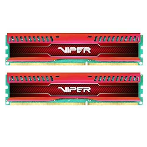 Patriot Viper 3 Low Profile Red 8 GB (2 x 4 GB) DDR3-1600 CL9 Memory