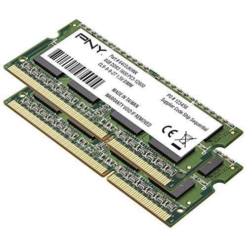 PNY NHS 8 GB (2 x 4 GB) DDR3-1600 SODIMM CL11 Memory