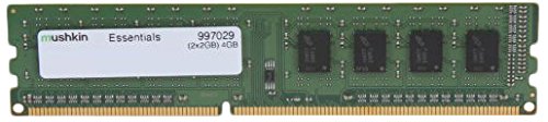 Mushkin Essentials 4 GB (2 x 2 GB) DDR3-1600 CL11 Memory
