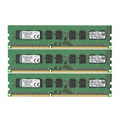 Kingston KVR1333D3E9SK3/24G 24 GB (3 x 8 GB) DDR3-1333 CL9 Memory