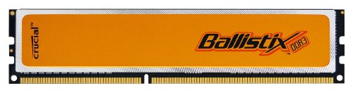 Crucial Ballistix 1 GB (1 x 1 GB) DDR3-1600 CL8 Memory