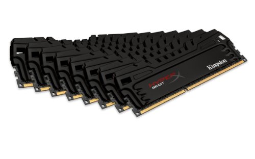 Kingston HyperX Beast 64 GB (8 x 8 GB) DDR3-1866 CL10 Memory