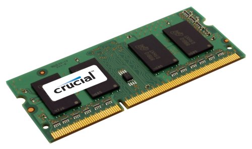 Crucial CT25664BC1067 2 GB (1 x 2 GB) DDR3-1066 SODIMM CL7 Memory