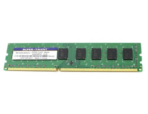 Super Talent W1333UB4GV 4 GB (1 x 4 GB) DDR3-1333 CL9 Memory