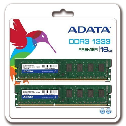 ADATA Premier 16 GB (2 x 8 GB) DDR3-1333 CL9 Memory