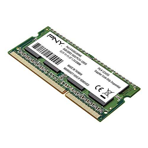 PNY NHS 8 GB (1 x 8 GB) DDR3-1600 SODIMM CL11 Memory