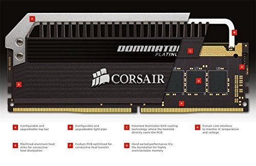 Corsair Dominator Platinum 32 GB (4 x 8 GB) DDR4-3333 CL16 Memory