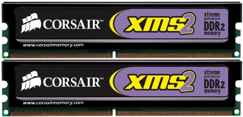 Corsair XMS2 4 GB (2 x 2 GB) DDR2-1066 CL7 Memory