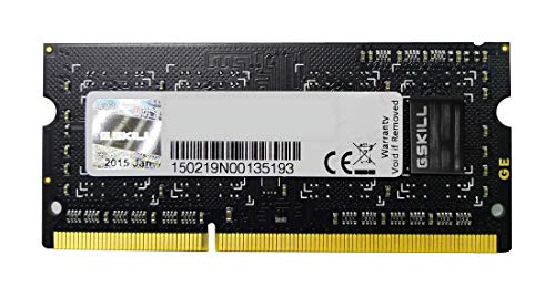 G.Skill F3-12800CL9S-2GBSQ 2 GB (1 x 2 GB) DDR3-1600 SODIMM CL9 Memory