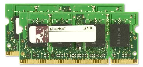 Kingston KVR800D2S5K2/4G 4 GB (2 x 2 GB) DDR2-800 SODIMM CL5 Memory
