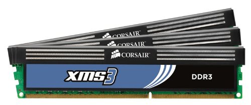 Corsair XMS3 12 GB (6 x 2 GB) DDR3-1333 CL9 Memory