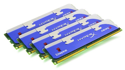 Kingston HyperX 8 GB (4 x 2 GB) DDR3-1333 CL7 Memory