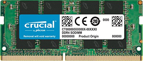 Crucial CT2G4SFS624A 2 GB (1 x 2 GB) DDR4-2400 SODIMM CL17 Memory