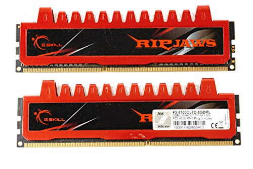 G.Skill Ripjaws 8 GB (2 x 4 GB) DDR3-1066 CL7 Memory