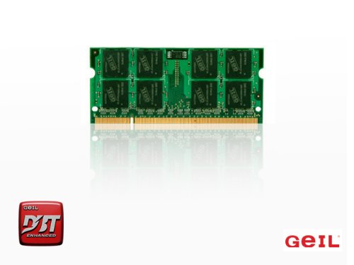 GeIL GS34GB1066C7DC 4 GB (2 x 2 GB) DDR3-1066 SODIMM CL7 Memory