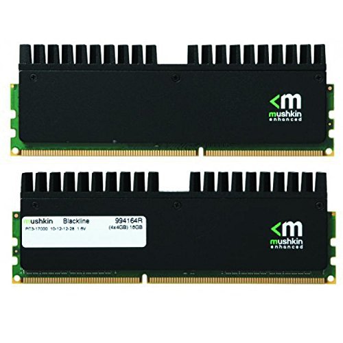 Mushkin Blackline 16 GB (4 x 4 GB) DDR3-2133 CL10 Memory
