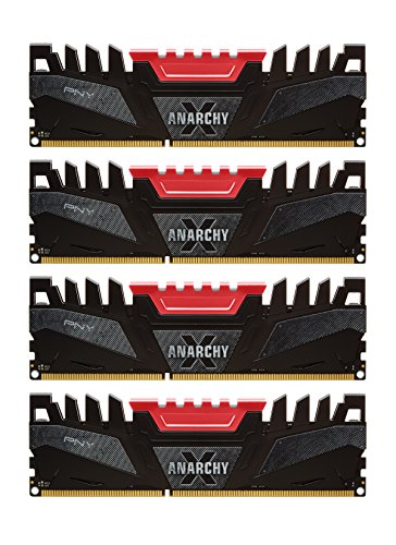 PNY Anarchy X 16 GB (4 x 4 GB) DDR3-2800 CL12 Memory
