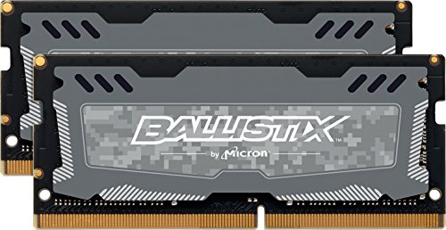 Crucial Ballistix Sport LT 16 GB (2 x 8 GB) DDR4-2400 SODIMM CL16 Memory