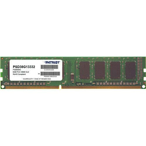 Patriot Signature 8 GB (1 x 8 GB) DDR3-1333 CL9 Memory