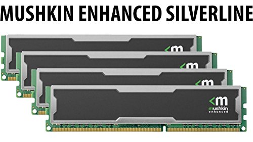 Mushkin Silverline 64 GB (4 x 16 GB) DDR4-2133 CL15 Memory