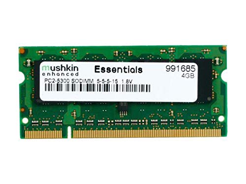 Mushkin Essentials 4 GB (1 x 4 GB) DDR2-667 SODIMM CL5 Memory