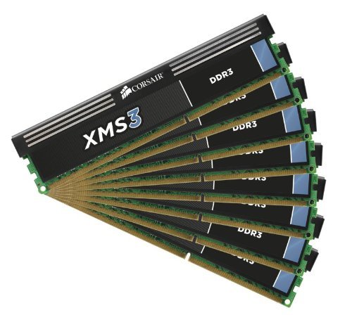 Corsair XMS 64 GB (8 x 8 GB) DDR3-1600 CL9 Memory
