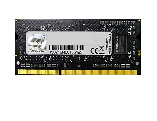 G.Skill F3-1600C9S-4GSL 4 GB (1 x 4 GB) DDR3-1600 SODIMM CL9 Memory